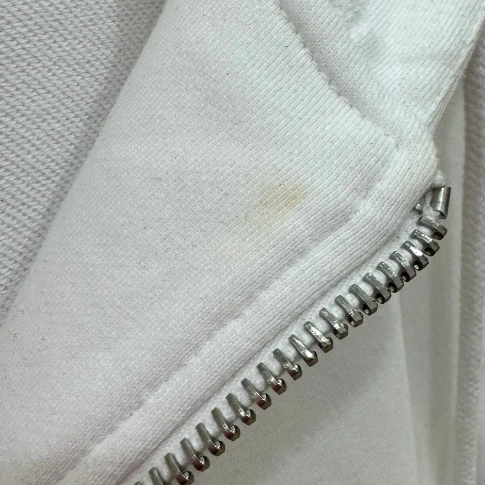 Helmut Lang White Zip Up Jacket - Picture 4 of 4